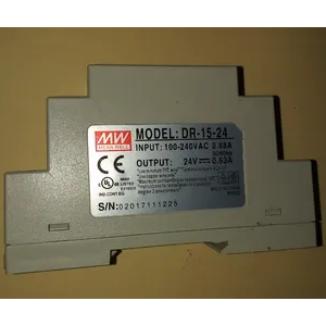 Fuente De Poder Riel Din 24v 15w Mean Well Plc Control