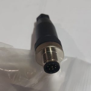 Conector M12 Macho Para Sensor, 8 Pines Recto