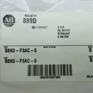 Allen-bradley, 889d-f3ac-5, Dc Micro (m12), Hembra, Recto, 3