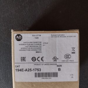 Allen-Bradley 194EA251753 Industrial Control System