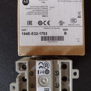 Allen Bradley 194e-e32-1753 Load Switch 32a 600vac Series B