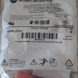 Boton Pulsador Allen Bradley 800fm-lmt4