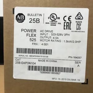 Allen Bradley 25b-d4p0n104 Powerflex